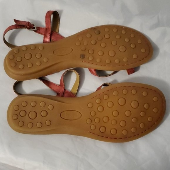 boc silver sandals